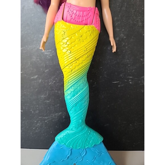 2017 Mattel mermaid Barbie multi-colored Tail Dreamtopia - Picture 5 of 10